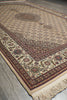 Load image into Gallery viewer, 5 x 8.3 Authentic Indian Tabriz Mahi Rug Wool and Silk 400 Kpsi #PIX-4739