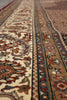Load image into Gallery viewer, 9.9 x 13.4 High Quality Wool and Silk Tabriz Mahi Rug Black Handmade India #F-4268