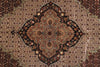 Load image into Gallery viewer, 9.9 x 13.4 High Quality Wool and Silk Tabriz Mahi Rug Black Handmade India #F-4268