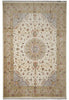 Load image into Gallery viewer, 9.7 x 14 High Quality Wool and Silk Sino Tabriz #F-4269