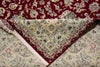 Load image into Gallery viewer, 13 x 19.6Top Authentic Highest Quality Persian Tabriz Rug 70 Raj 500 Kpsi Wool and Silk on Silk Foundation Signed #PIX-673