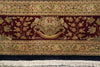 Load image into Gallery viewer, 10 x 14 High Quality Handmade Wool and Silk Amazing Beautiful Rug Dark Royal Blue Floral French  #F-4272