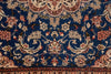 Load image into Gallery viewer, 7.4 x 10.4 Estate Carpet Fine Wool and Silk Persian Esfahan Rug 500 KPSI #F-4511