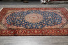 Load image into Gallery viewer, 7.4 x 10.4 Estate Carpet Fine Wool and Silk Persian Esfahan Rug 500 KPSI #F-4511