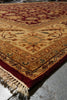 Load image into Gallery viewer, 12 x 17.6 Quality Jaipur Rug Hand-Knotted Wool Burgundy #PIX-611
