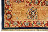 Load image into Gallery viewer, 10.2 x 13.2 Beautiful Quality Handmade Zigler Chobi Rug Transitional Dark Blue Gold #F-4280