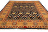 Load image into Gallery viewer, 10.2 x 13.2 Beautiful Quality Handmade Zigler Chobi Rug Transitional Dark Blue Gold #F-4280