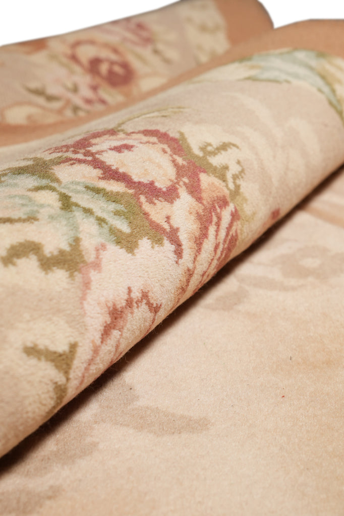 8.10 x 12 New Handmade Savaneri Aubusson Rug Wool Pile #F-4281