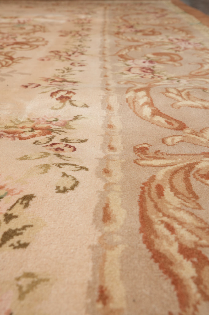 8.10 x 12 New Handmade Savaneri Aubusson Rug Wool Pile #F-4281