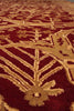 Load image into Gallery viewer, 12 x 18 Hand-Knotted Agra Large Rug Red Gold #PIX-139