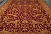 Load image into Gallery viewer, 12 x 18 Hand-Knotted Agra Large Rug Red Gold #PIX-139
