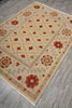 Load image into Gallery viewer, Decorative rug with floral patterns on a wooden floor
