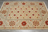 Load image into Gallery viewer, Decorative rug with floral patterns on a wooden floor