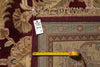 Load image into Gallery viewer, 12.3 x 18 Hand-Knotted Agra Rug Burgundy Gold #F-4515