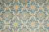 Load image into Gallery viewer, Patterned fabric with blue and beige design