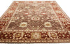 Load image into Gallery viewer, 9.2 x 11.10 Brown Rust Handmade Jaipur Rug #F-4283