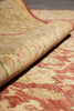 Load image into Gallery viewer, Close-up of a patterned rug with a focus on texture and color.