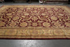 Load image into Gallery viewer, 12.3 x 18 Hand-Knotted Agra Rug Burgundy Gold #F-4515