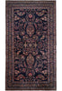 Load image into Gallery viewer, 10.6 x 18 Antique Persian Sarouk Mohajeran Rug