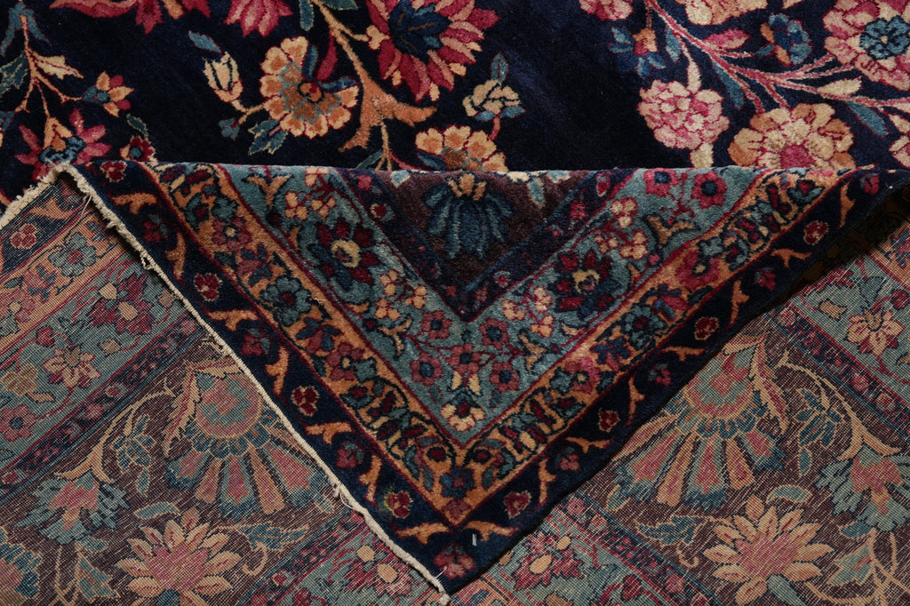 10.6 x 18 Antique Persian Sarouk Mohajeran Rug #PIX-26617