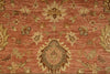 Load image into Gallery viewer, Close-up of a red floral patterned rug