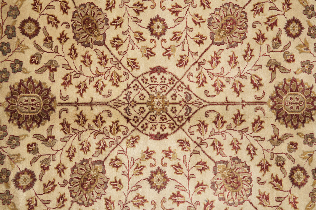 9.1 x 12 Fine Dense Weave 200 KPSI Handmade Rug #F-4285