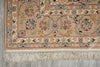 Load image into Gallery viewer, Close-up of a patterned rug with intricate designs on a concrete floor.