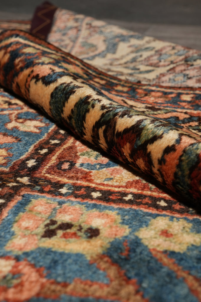 11.3 x 13.7 Authentic Old Persian Tribal Garden Bakhtiar Rug #PIX-15621