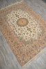 Load image into Gallery viewer, Decorative rug with intricate patterns on a wooden floor