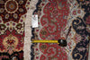 Load image into Gallery viewer, 8.3 x 8.4 Fine-Weave High Quality Genuine Hand-Knotted Persian Tabriz Round Rug Wool and Silk 400+ KPSI #F-3190