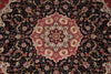 Load image into Gallery viewer, 8.3 x 8.4 Fine-Weave High Quality Genuine Hand-Knotted Persian Tabriz Round Rug Wool and Silk 400+ KPSI #F-3190
