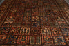 Load image into Gallery viewer, 11.3 x 13.7 Authentic Old Persian Tribal Garden Bakhtiar Rug #PIX-15621