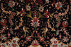 Load image into Gallery viewer, 8.3 x 8.4 Fine-Weave High Quality Genuine Hand-Knotted Persian Tabriz Round Rug Wool and Silk 400+ KPSI #F-3190