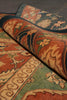 Load image into Gallery viewer, 11.9 x 15 Quality Agra Rug Hand-Knotted Natural Wool Coral Rust #F-4516