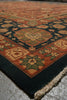 Load image into Gallery viewer, 11.9 x 15 Quality Agra Rug Hand-Knotted Natural Wool Coral Rust #F-4516