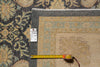 Load image into Gallery viewer, 12 x 15.4 Quality Natural Wool Zigler Chobi Peshawar Pakistan Rug Charcole Gray #PIX-28546