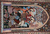 Load image into Gallery viewer, 4.8 x 7.9 Authentic Fine Persian Pictorial Esfahan Rug Wool and Silk on Silk 500 KPSI Iran #PIX-1690