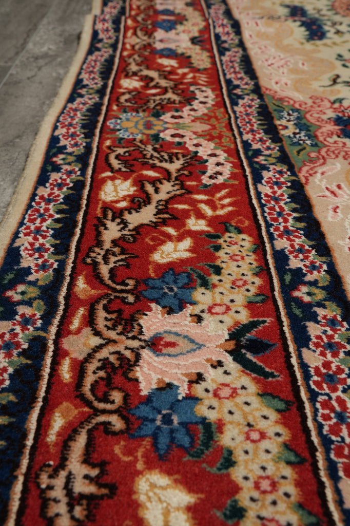 5 x 8 AUTHENTIC Fine Persian Tabriz Rug Wool Silk #F-5348