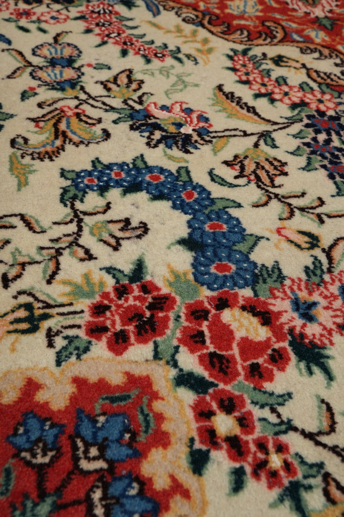 5 x 8 AUTHENTIC Fine Persian Tabriz Rug Wool Silk #F-5348