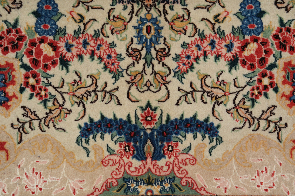 5 x 8 AUTHENTIC Fine Persian Tabriz Rug Wool Silk #F-5348