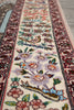 Load image into Gallery viewer, 4.8 x 7.9 Authentic Fine Persian Pictorial Esfahan Rug Wool and Silk on Silk 500 KPSI Iran #PIX-1690
