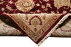 Load image into Gallery viewer, 8.4 x 11.4 Wool And Silk Burgundy #F-4289