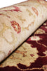 Load image into Gallery viewer, 8.4 x 11.4 Wool And Silk Burgundy #F-4289