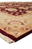 Load image into Gallery viewer, 8.4 x 11.4 Wool And Silk Burgundy #F-4289