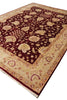 Load image into Gallery viewer, 8.4 x 11.4 Wool And Silk Burgundy #F-4289