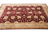 Load image into Gallery viewer, 8.4 x 11.4 Wool And Silk Burgundy #F-4289