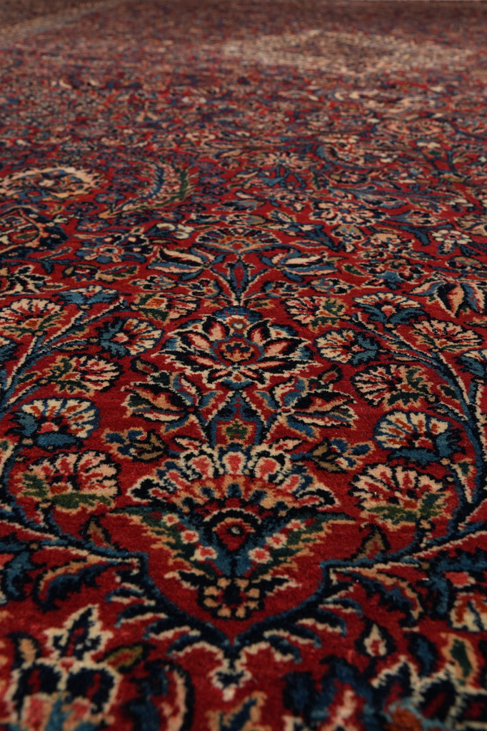 11 x 22 Feet Antique Persian Kazvin Sarouk High Quality Large Rug #PIX-265