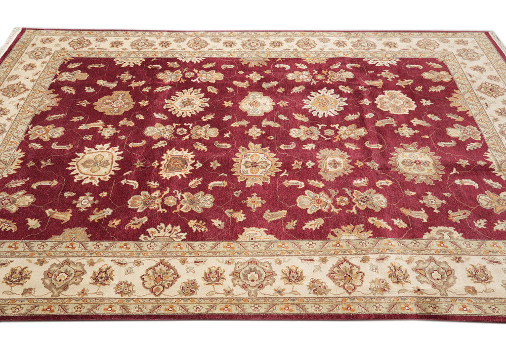 9 x 12 Quality Handmade Agra Rug #F-4290