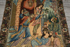 Load image into Gallery viewer, 3.4 x 5 Authentic Iran Pictorial Persian Rug Wool and Silk on Silk 400 KPSI #LA-53202