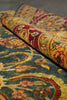 Load image into Gallery viewer, 12 x 17.8 Quality Jaipur Rug Blue Green Gold Antique Reproduction #PIX-6778